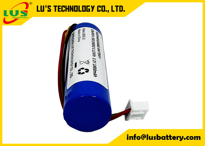 LiFePO4-batterij IFR18650 3.2V 1100mah 30C hoge snelheid Lithiumbatterij 3.2 volt 1.1ah LFP18650