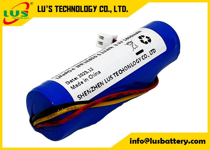 LiFePO4-batterij IFR18650 3.2V 1100mah 30C hoge snelheid Lithiumbatterij 3.2 volt 1.1ah LFP18650