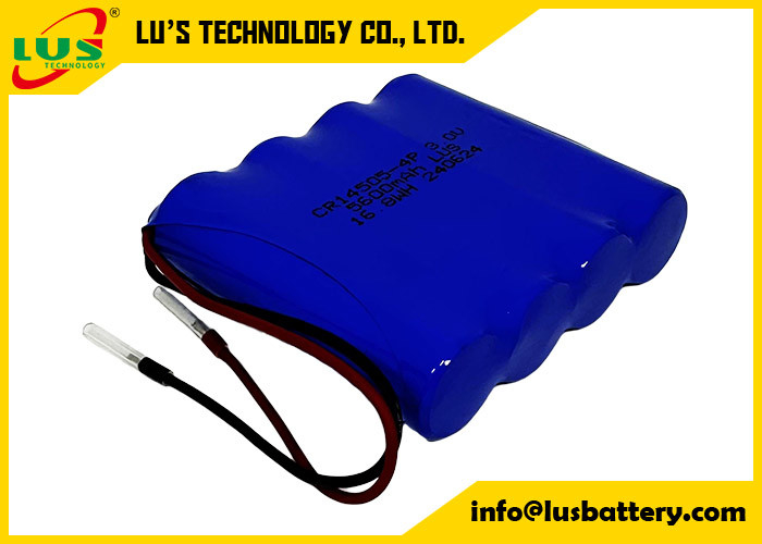 AA-accu CR14505-4P Primaire Lithiumbatterij CR14505 3,0 volt 5600mah Aanpassingen