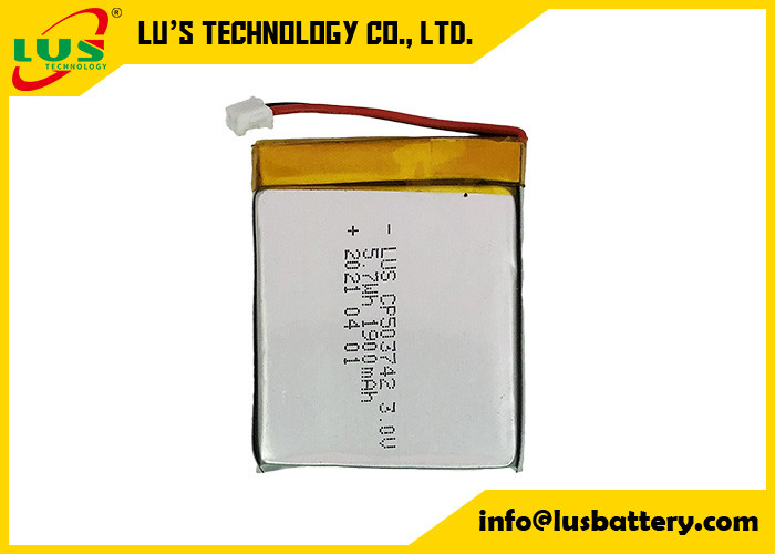 CP503742 3V 1900mAh Speciaal Thin Cell Lithium Battery 3 volt Platte lithiumbatterij 3V CP503742