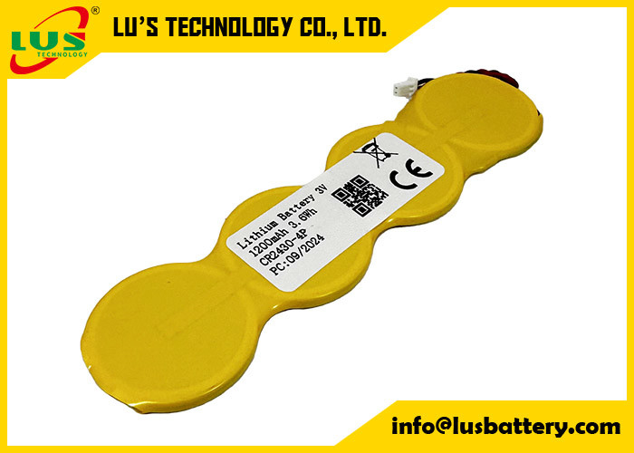 kleine lithiumbatterij 1200mah 3,0 volt Lithiumbatterij CR2430 1S4P