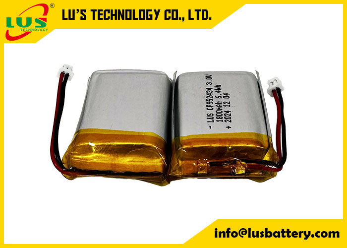Lithium Manganese Dioxide batterij CP952434 Zachte verpakking lithiumbatterij 1800mah 3,0 volt batterij
