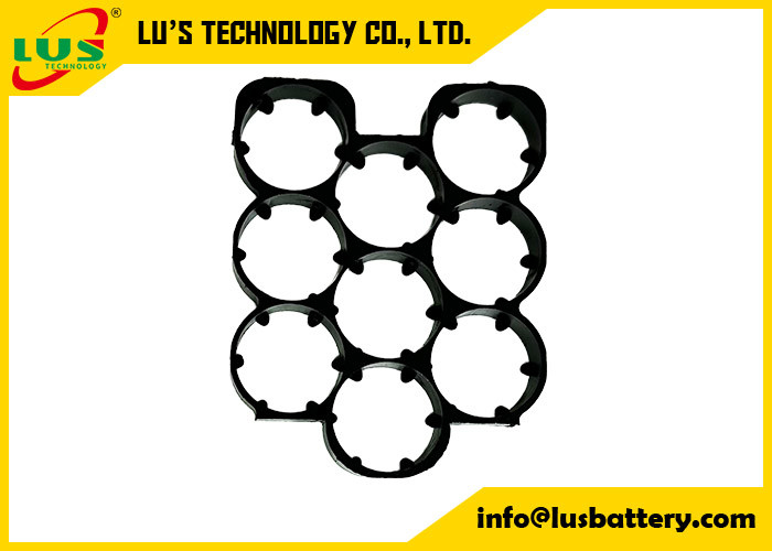 3 x 3 Cell Spacer 18650 Lithiumbatterijhouder Plastic zeshoekige celhouders 18650 3 * 3 spacers