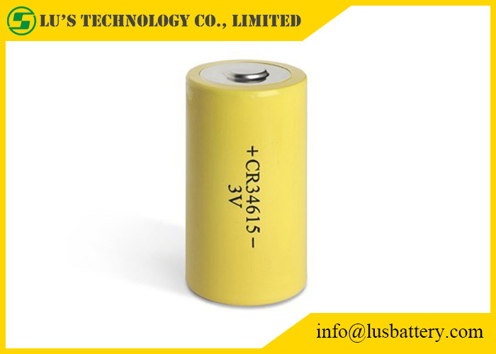 Van de het Lithiumbatterij 3.0v 12000mah CR34615 van CR34615 3V 12ah de Primaire Machtstype Li-MnO Vorm van de de Groottecilinder van D