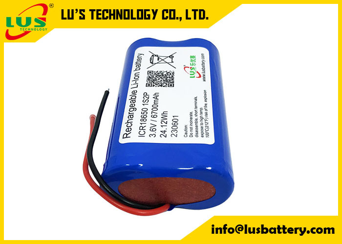 Oplaadbare 18650 32700 accu 3.6V 1s1p 6000mAh cilindrische Li-ion accu OEM