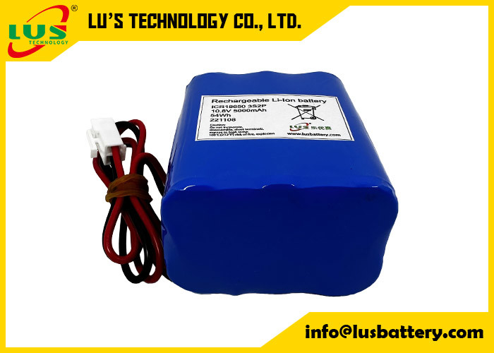 Custom Li-Ion 18650 accu 10.8V 6000mah 18650 accu pakket 10.8V 6000mAh 64.8Wh OEM