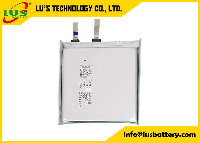 Cp604446 Limno2 Pouch Cell 3,0 volt 2800mah lithiumbatterie Cp604446 primaire celbatterij
