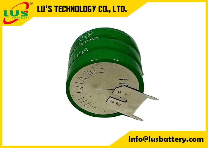 Knopcel (oplaadbaar) 250H NiMH 250 mAh 3.6V Ni-MH Oplaadbare knopcel OEM