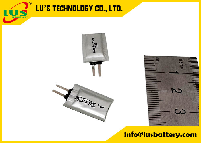 Ultra Thin Cell batterij 3.0V 25mAh Cp151320 Primaire Lithiumbatterij CP151220 limno2 batterij