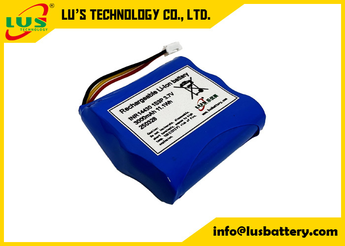 3.7V 3000mAh oplaadbare batterij 14430 1S3P lithium-ion batterijpack 3.6 volt batterij OEM