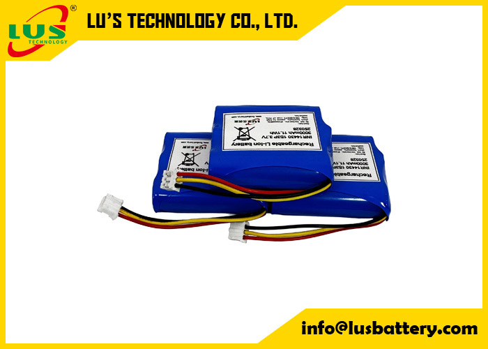 3.7V 3000mAh oplaadbare batterij 14430 1S3P lithium-ion batterijpack 3.6 volt batterij OEM