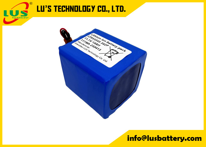LP955565 Oplaadbare batterijpack 11,1V 10AH Li-Po batterij 3S2P 955565 polymeer batterij
