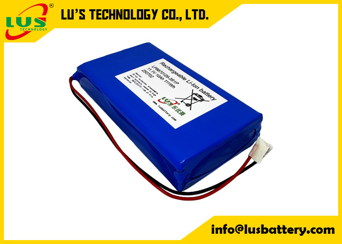 3,7V 10000mAh Lithium-polymeer batterij LP8870129 op maat gemaakte 3S1P lipo batterij pack 11,1 volt 10AH