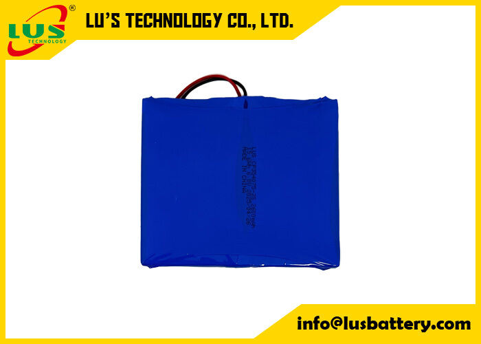 CP354075 2S lithium battery pack 6V 2600mah soft pack lithium battery OEM factory