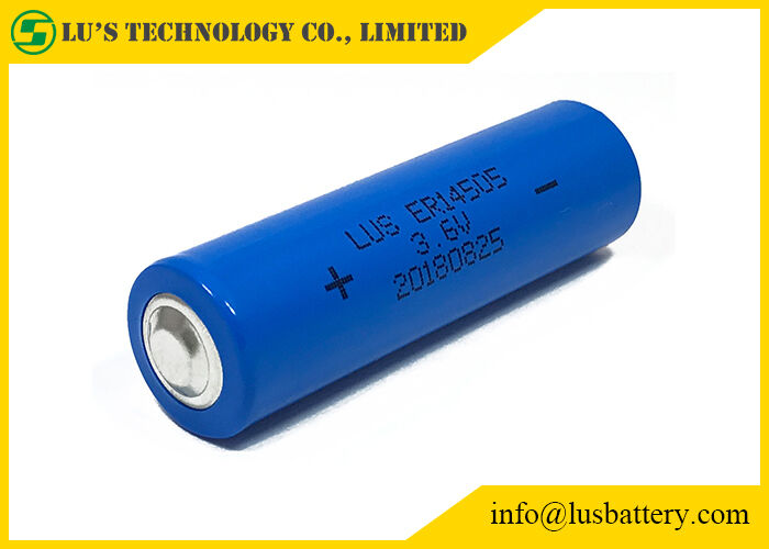ER14505 grootte aa 3,6 het Lithiumthionyl van V 2.4Ah beschikbare de batterijengrootte aa van de Chloridebatterij 3.6v 2400mah