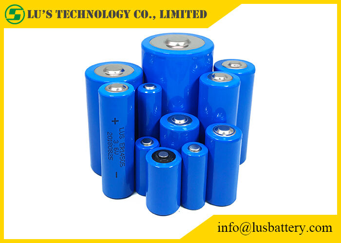 ER14505 grootte aa 3,6 het Lithiumthionyl van V 2.4Ah beschikbare de batterijengrootte aa van de Chloridebatterij 3.6v 2400mah