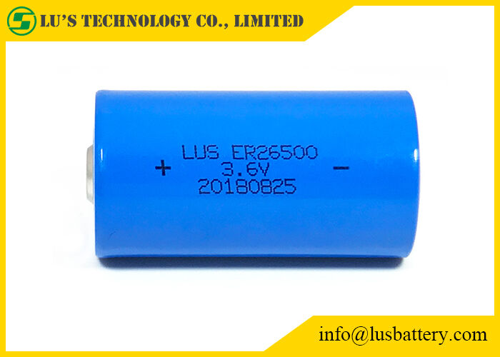 ER26500 c-Thionyl van het Groottelithium de batterijen van de Chloridebatterij 3.6v 9000mAh lisocl2 voor Nut het Meten