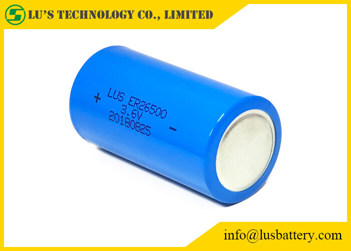 ER26500 c-Thionyl van het Groottelithium de batterijen van de Chloridebatterij 3.6v 9000mAh lisocl2 voor Nut het Meten