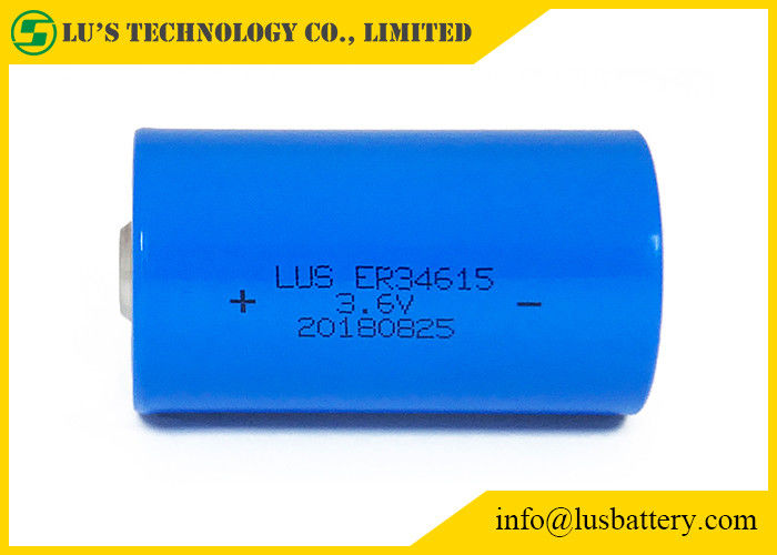 het Lithiumthionyl van 3.6V 13.0Ah van de het Nuts de Metende Grootte van de Chloridebatterij Batterij van D Lisocl2