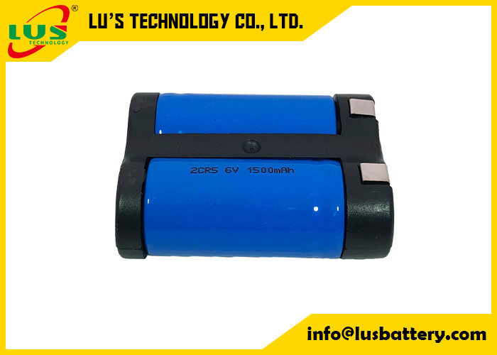 6,0 Volts van de het Lithiumcamera van de Lithiumbatterij 2CR5 3V 1500mah EL2CR5BP 6v DL245 de Batterij