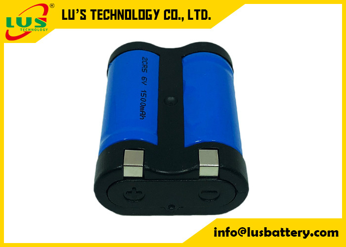 6,0 Volts van de het Lithiumcamera van de Lithiumbatterij 2CR5 3V 1500mah EL2CR5BP 6v DL245 de Batterij