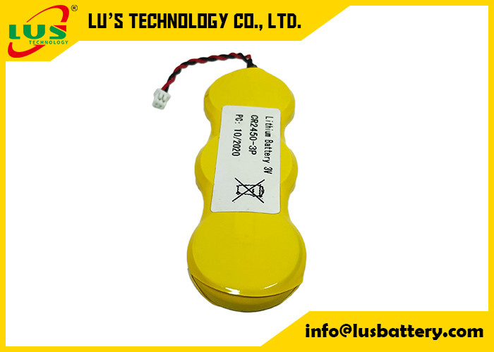 van de de Knoopcel van 3P CR2450 de Batterij 1800mah voor Elektronische de Plankenetiketten van SES Imagotag