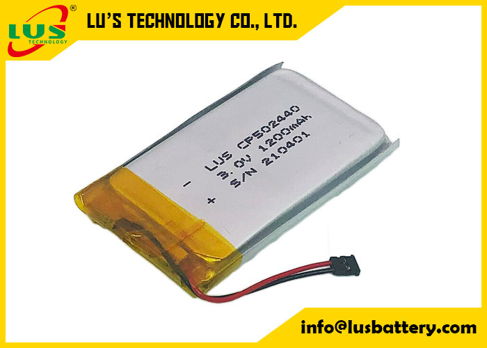 het Lithiummno2 Batterij CP502440 van 3.0V 1200mAh voor RTLS-Producten