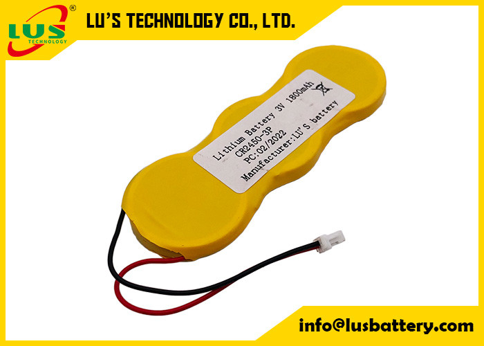 aangepaste van de het Muntstukcel 3000mAh 3P CR2477 3V van het Terminalslithium het Lithiumbatterij voor Speelgoed
