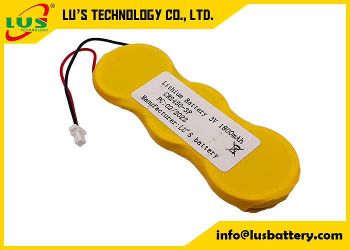 van de het Lithiumbatterij van 3p 3.0v het Lithiumcel Cr2477 3v 3000mah voor Horlogecalculator