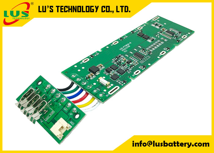 de Raad van de de Batterijbescherming van PCB van 7S 100A Li Ion LiPo Battery PCM BMS met Contactplaat