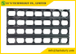 Zwarte Plastic Honingraat 18650 Houders Hexagonale Cel 21700 Batterijverbindingsstuk